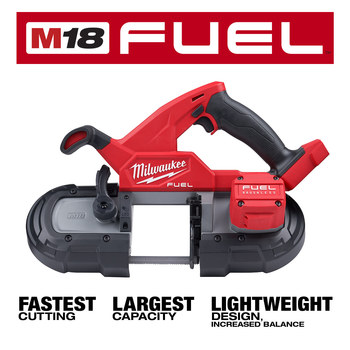Milwaukee M18 FUEL Band Saw 2829-20 | RSHughes.com