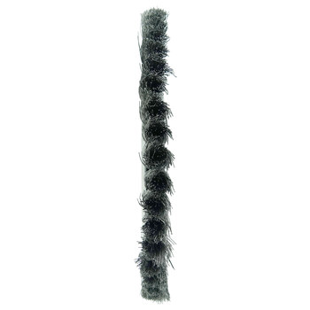 Weiler 08189 Wheel Brush - 10 in Dia - Knotted - Standard Twist Steel Bristle