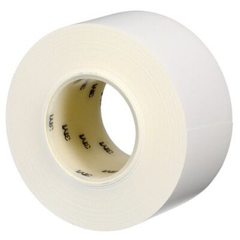3M 971 White Durable Floor Marking Tape - 3 in Width x 36 yd Length - 17 mil Thick - 40991