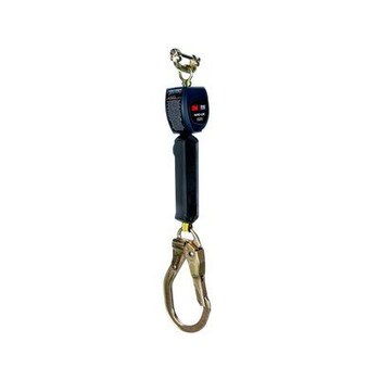 3M DBI-SALA Nano-Lok Quick Connect Self-Retracting Lifeline 3101344 - 6 ft Length - Steel Rebar Hook