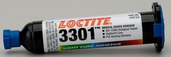 Loctite 3321 Light Cure UV Adhesive - Medical Device - 25ml Syringe