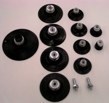 3M Roloc Disc Pad Assembly - Internal Attachment - 1 in Diameter - 05538