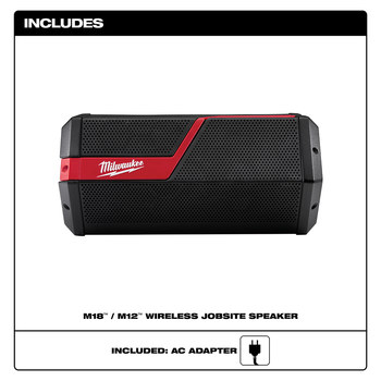 Milwaukee M18/M12 Wireless Jobsite Speaker - 2891-20