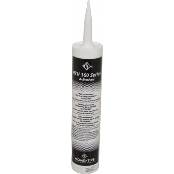 Momentive RTV102 Adhesive/Sealant 9290, 10.1 Fl Oz Cartridge, White ...