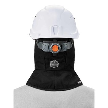Ergodyne N-Ferno 6877 Black Banox FR3 Cotton Cold Weather Head Liner - 720476-16877
