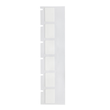 Brady Wraptor A6200 B-499 White Nylon Labels - 0.5 in Width - 0.75 in Height - Roll - 754473-63251
