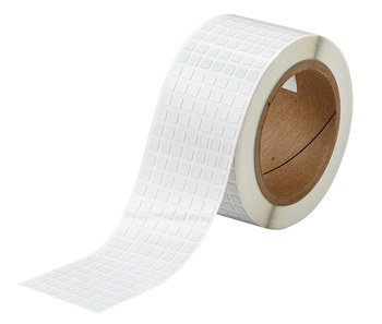 Picture of Brady White Polyimide Thermal Transfer THT-70-478-20 Die-Cut Thermal Transfer Printer Label Roll (Main product image)