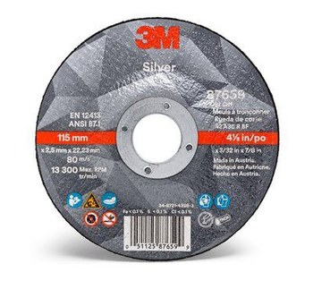 3M Ceramic Cutoff Wheel - 4.5 in Diameter - 44432