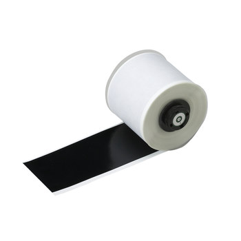 Picture of Brady Handimark Black Indoor / Outdoor Vinyl Thermal Transfer 142289 Continuous Thermal Transfer Printer Label Roll (Main product image)