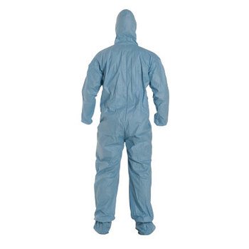 Dupont Chemical-Resistant Coveralls TM122SBU6X002500, Size 6XL ...