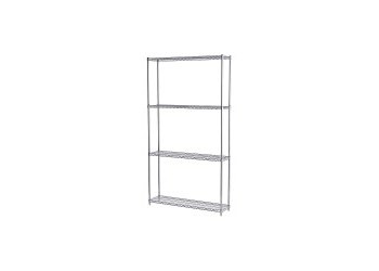 Akro-Mils AWS74 3200 lbs Steel Fixed Rack - 12 in Overall Length - 74 in Height - Bins Not Included - AWS741248SU