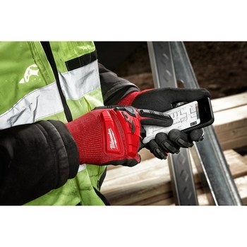 Milwaukee SMARTSWIPE Red/Black 2XL Nitrile Impact Protection Gloves - ANSI Cut Level 3 Cut Resistance - 48-22-8974