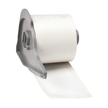 Picture of Brady Orange Indoor / Outdoor Vinyl Thermal Transfer M71C-2000-595-OR Continuous Thermal Transfer Printer Label Roll (Main product image)
