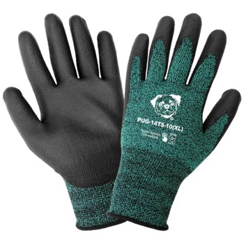 Picture of Global Glove PUG Green/Black Small Nylon Work & General Purpose Gloves (Main product image)