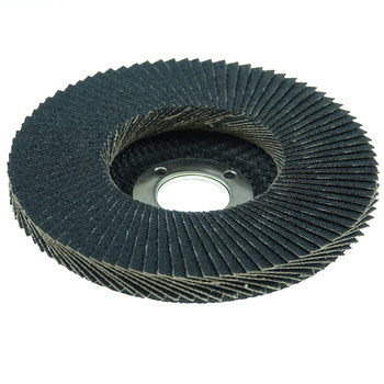 Weiler Tiger Paw Type 27 Flap Disc 51163 - Zirconium - 4-1/2 in - 80 - Medium