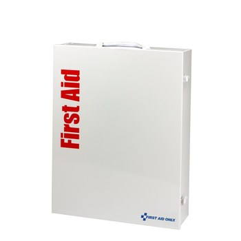 First Aid Only First Aid Cabinet Without Medications - 16 in Length - Metal Case Construction - 092265-90831