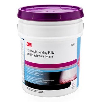 3M Varibond 16105 Lightweight Bonding Putty White Paste 5 gal Pail - 16015