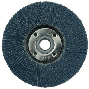 Weiler Big Cat Type 27 Flap Disc 50810, Zirconium, 4-1/2 in, 80