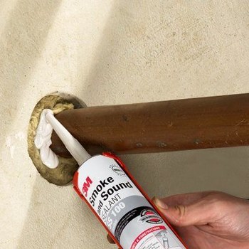 3M SS100 Firestop Sealant White Paste 20 fl oz Sausage Pack - 54923
