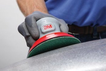 3M 28501 Non-Vacuum Pneumatic Elite Random Orbital Sander - 6 in DIA - 12,000 RPM -.28 hp