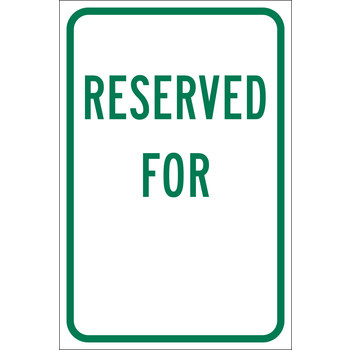 Picture of Brady B-959 Aluminum Rectangle White English Parking Restriction, Permission & Information Sign part number 115573 (Main product image)