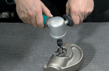 Dynabrade Right Angle Die Grinder - 1/4 in NPT Inlet - 0.55 hp - 52280