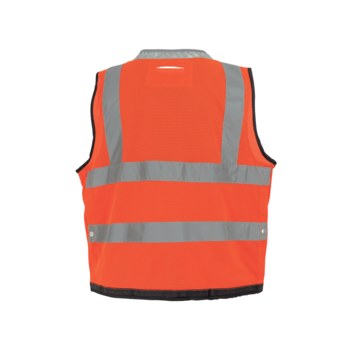 Global Glove FrogWear High-Visibility Vest GLO-058 GLO-058-L - Size Large - HV Orange - 02557