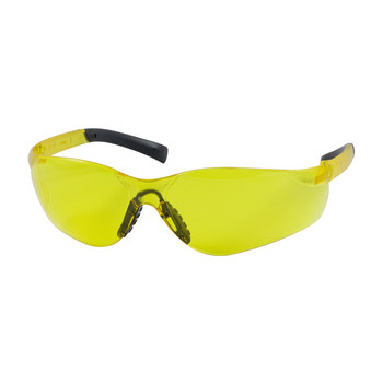 Picture of Bouton Optical Zenon Z14SN Amber Universal Polycarbonate Standard Safety Glasses (Main product image)