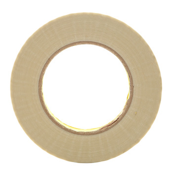 3M 7100219264 White Cloth Tape - 1/2 in Width x 60 yd Length - 6.4 mil Thick - 40634