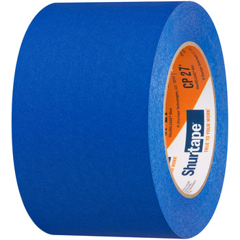 Shurtape ShurRELEASE CP 27 Blue Painter's Tape - 72 mm Width x 55 m Length