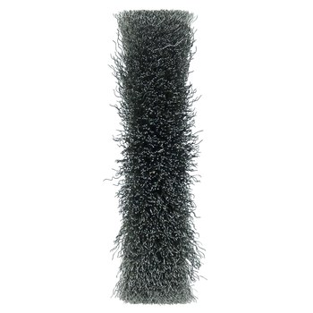 Weiler 06080 Wheel Brush - 6 in Dia - Crimped Steel Bristle