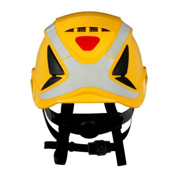 3M SecureFit Safety Helmet X5002VX-ANSI Yellow-Vented-Reflective