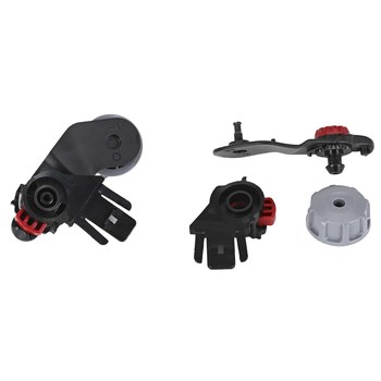Jackson Safety HHIS Hard Hat Adapter 38423 - Size Fit-All - Black/Red - 61062