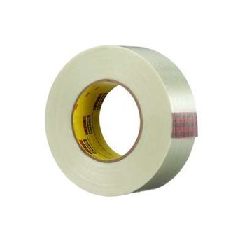 3M Scotch 890RCT Clear Filament Strapping Tape - 48 mm Width x 55 m Length - 8 mil Thick - 71962