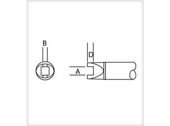 Picture of Metcal Smartheat - SMTC-036 Rework Cartridge (Main product image)