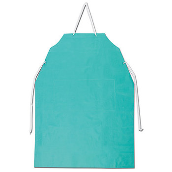Picture of Ansell CPP 56-009 Blue Vinyl Chemical-Resistant Apron (Main product image)