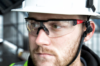 Milwaukee Safety Glasses 48-73-2011, Polycarbonate Clear