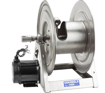 Picture of Coxreels 1175-6-200-ED-SP 1175-SS Series 300 ft Unpolished Stainless Steel Stainless Steel Hose Reel (Main product image)