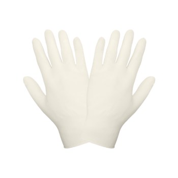 Global Glove 305PF Large Powder Free Disposable Gloves - Industrial Grade - 305PF/LG