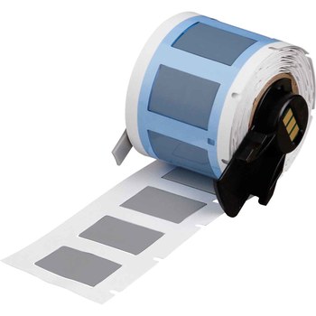 Picture of Brady PermaSleeve Gray Polyolefin Thermal Transfer M6-375-1-342-GY Heat Shrink Wire & Cable Labels (Main product image)