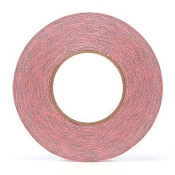 3M 469 Red Bonding Tape - 2 in Width x 60 yd Length - 5.5 mil Thick - Silicone-Coated Paper Liner - 38389