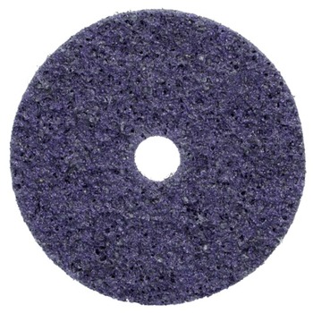 3M Scotch-Brite Non-Woven Precision Shaped Ceramic Surface Conditioning Disc - Center Hole Attachment - 4 in Diameter - 5/8 in Center Hole - 67229