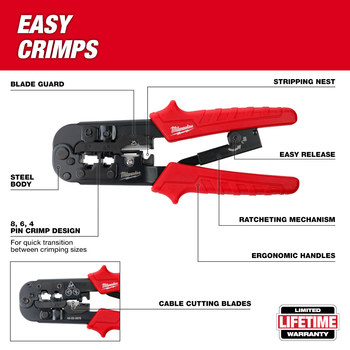Milwaukee 48-22-8101 Twisted Pair Install Kit - 84830