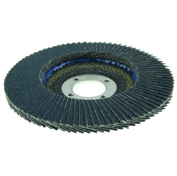 Weiler Tiger Paw Type 29 Flap Disc 51121 - Zirconium - 4-1/2 in - 80 - Medium