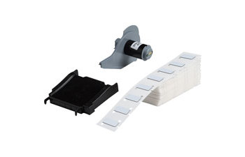 Picture of Brady White Polyester Thermal Transfer M71EP-171-593 Die-Cut Thermal Transfer Printer Label Roll (Main product image)