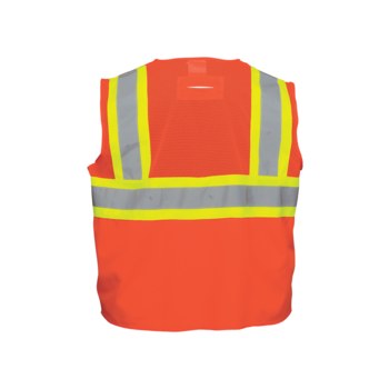 Global Glove FrogWear Reflective Vest GLO-0047/4XL - Size 4XL - Orange - GLO-0047 4XL
