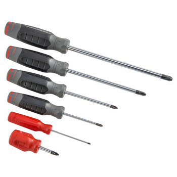 Proto DuraTek Phillips J1206SP DuraTek™ 6 Piece Phillips Screwdriver Set - 08191