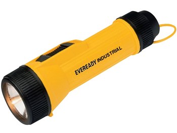 Yellow flashlight on sale