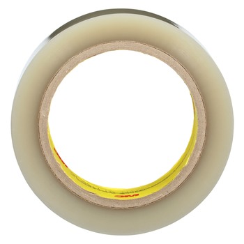 3M 7000049592 Clear Polyester Masking Tape - 1 in Width x 72 yd Length