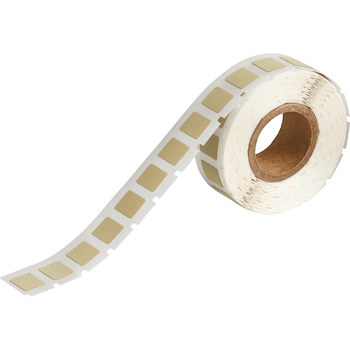 Picture of Brady Orange Polyimide Thermal Transfer ECL-204-652 Die-Cut Thermal Transfer Printer Label Roll (Main product image)